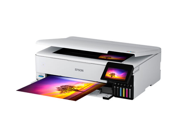 Epson EcoTank Photo ET-8550 Wireless Wide-Format Color All-in-One Supertank Printer - Image 2