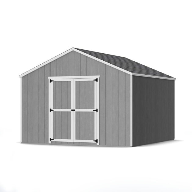 Value 12 ft. W x 14 ft. D Solid and Manufactured Wood Storage Shed